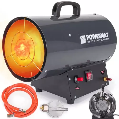 Ogrzej swoją przestrzeń szybko i ekonomicznie z nagrzewnicą gazową Powermat PM-NAG-15GN