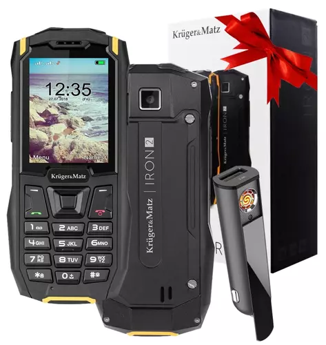 Telefon Kruger&Matz Iron 2 - niezawodność i wielofunkcyjność w każdych warunkach