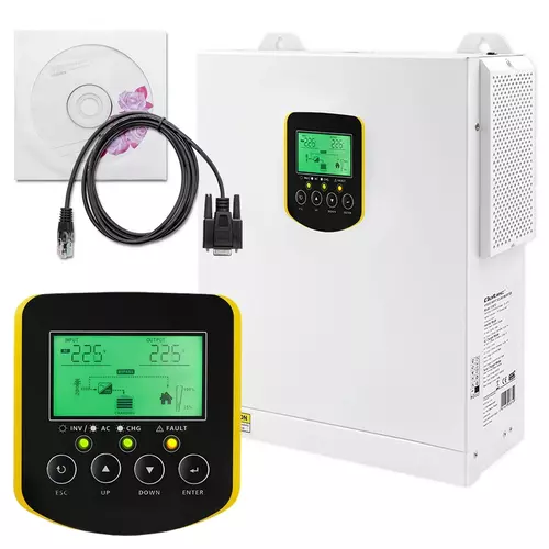 Rewolucyjna niezawodność i efektywność: Hybrydowy inwerter solarny Qoltec Off-Grid 2.5kVA - must-have dla domu autonomicznego
