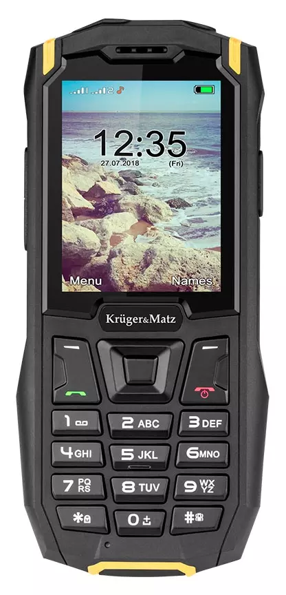 Telefon Kruger&Matz Iron 2 - niezawodność i wielofunkcyjność w każdych warunkach