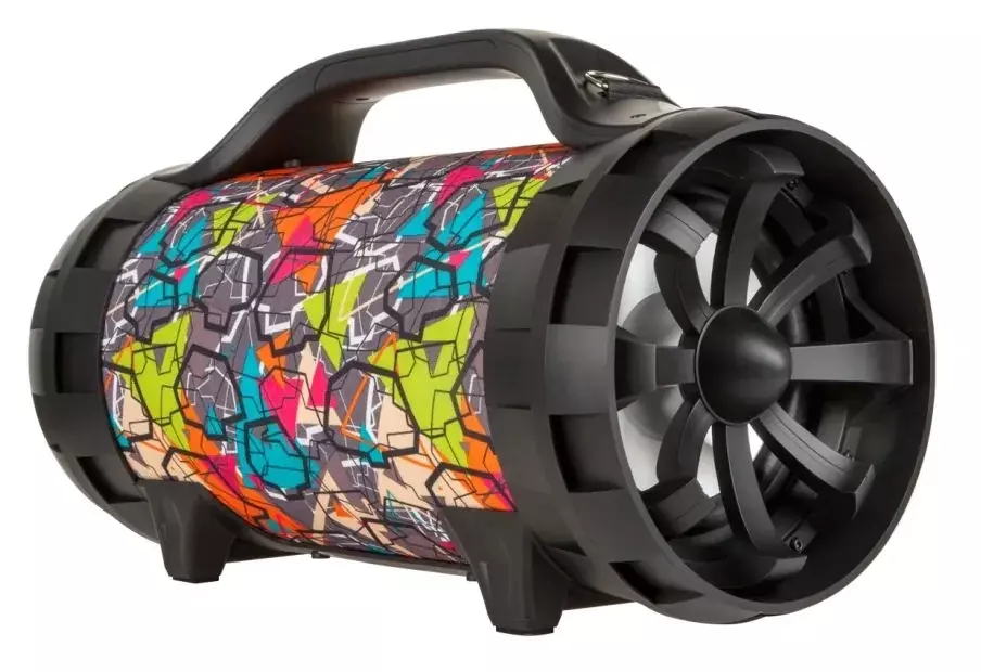 Zabawa bez granic – głośnik Bluetooth REBEL z karaoke i mikrofonem, idealny na każdą imprezę