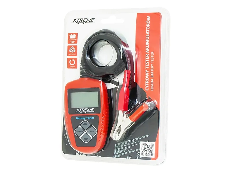 Tester akumulatorów 12V Xtreme BA101 - klucz do efektywnej diagnostyki Twojego pojazdu