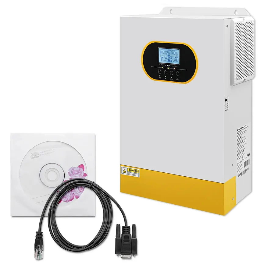 Niezawodna moc na każdy dzień - Hybrydowy inwerter solarny Qoltec Off-Grid 5.5kVA 5.5kW z funkcją MPPT i systemem BMS
