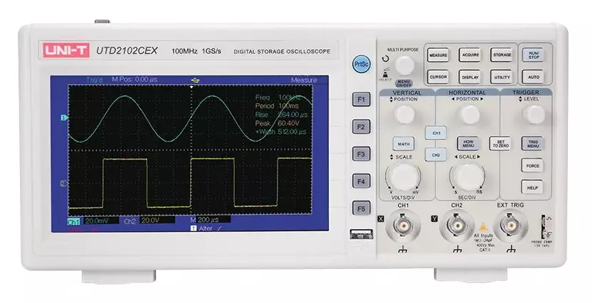 Odkryj możliwości oscyloskopu Uni-t UTD2102CEX: Idealne narzędzie dla każdego elektronika