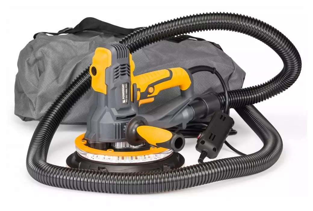 Szlifierka do gipsu Powermat PM-DG-1400L-PRO: Rewolucja w profesjonalnym szlifowaniu z minimalnym pyleniem
