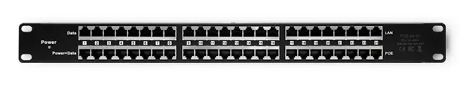 Efektywne zarządzanie siecią na wyciągnięcie ręki z patch panelem Qoltec 48V 24 porty Passive PoE Injector - odkryj nową jakość połączeń