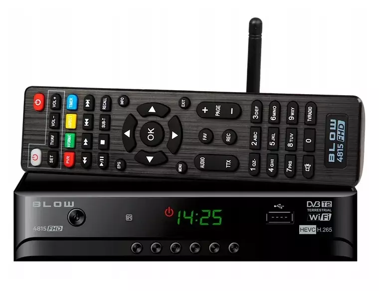 Odkryj nową jakość telewizji z tunerem cyfrowym BLOW 4815WIFI – multimedialne centrum rozrywki w Twoim domu