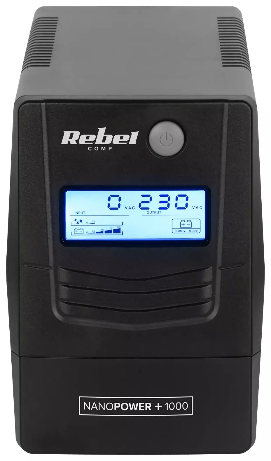 Niezawodny UPS REBEL Nanopower Plus 1000 - ochrona i efektywność dla Twojego biura